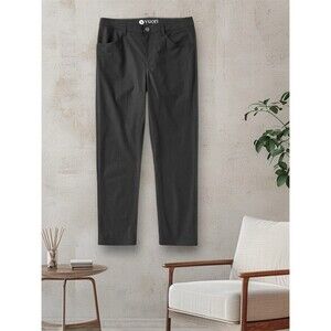 Vuori Men's Meta Pants Inseam 32” Size 34” Large Black New/Tag $128